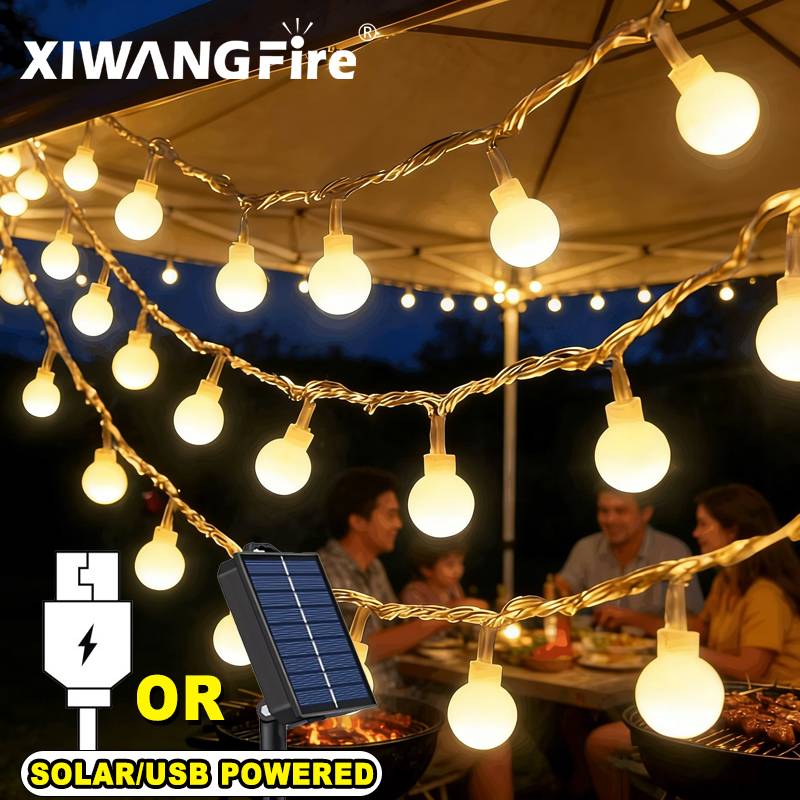 3-10M ソーラー/USB/バッテリー式ストリングライト、 - Lighting Decoration Ideas のレビューと価格