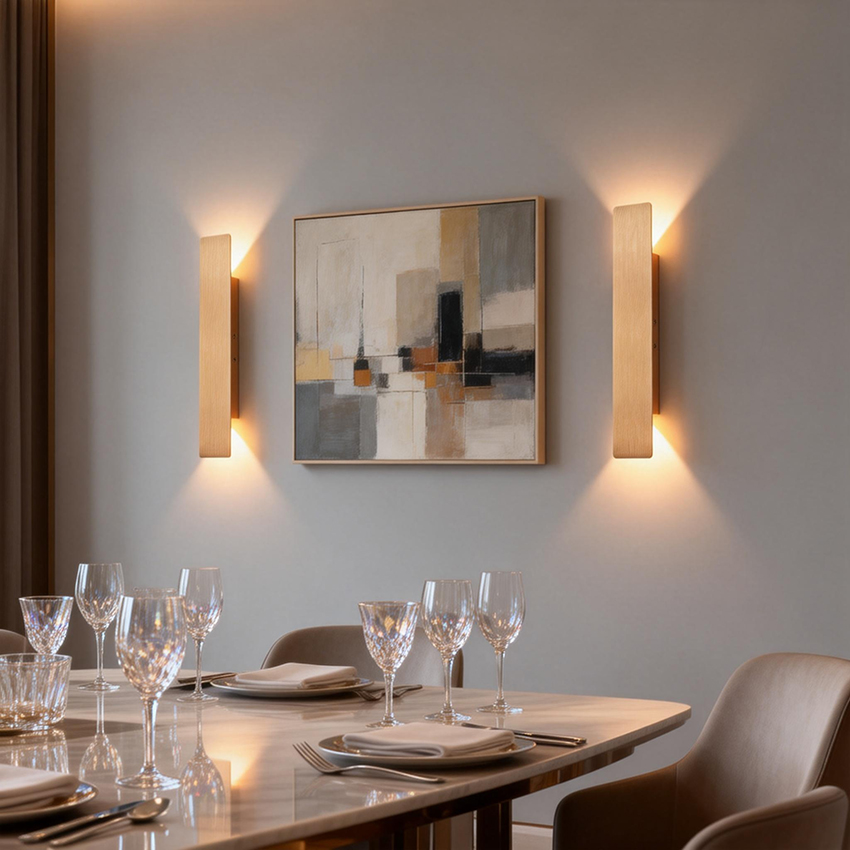 モダンでシンプルなLED室内壁掛け照明。寝室、リビング、玄関 - Decor Lighting Cy のレビューと価格