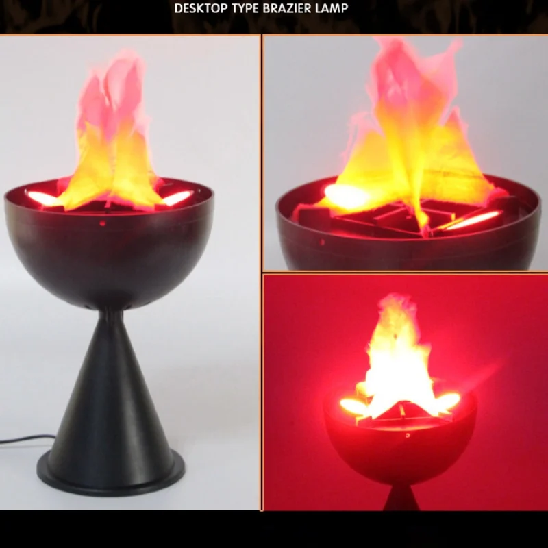3Dフェイクフレームランプシミュレーション火鉢装飾電気炎ライ - Lighting Decoration Ideas のレビューと価格